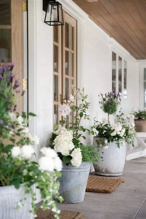 Front Porch Planter Ideas