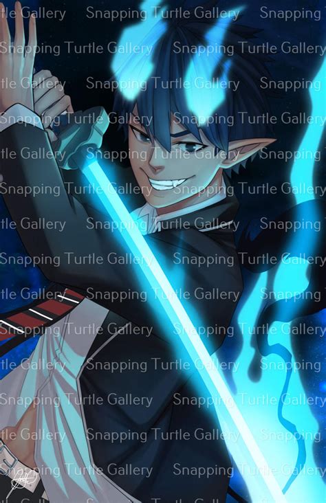 Rin Okumura - Blue Exorcist – Snapping Turtle Gallery