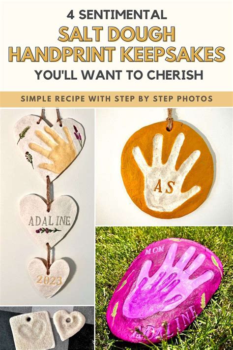 4 Salt Dough Handprint Keepsake Ideas To Cherish Step By Step