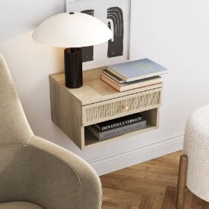 Amazon Nathan James Jackson Modern Floating Bedside Nightstand