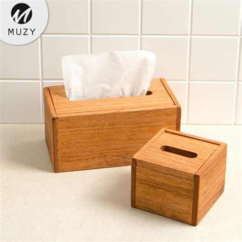 Jual Muzy Kotak Tissue Tempat Tisu Kayu Box Tisu Minimalis Kotak Tissue