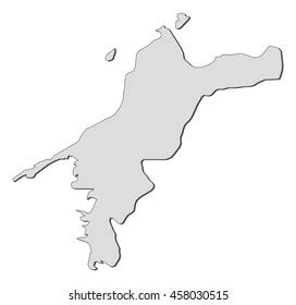 Map Ehime Japan Stock Vector (Royalty Free) 458030515 | Shutterstock