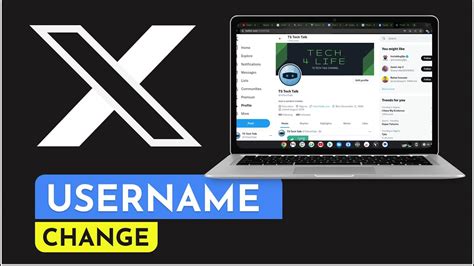 How To Change A Username On X Formerly Twitter On Pc Youtube