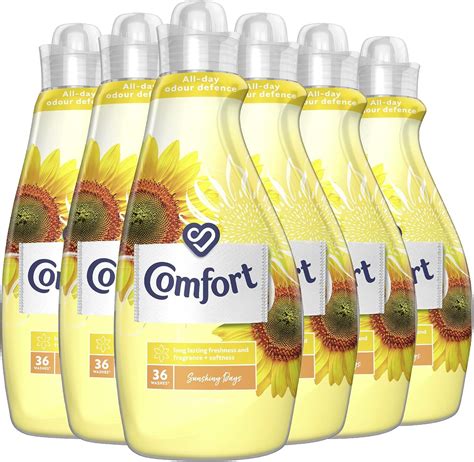 Comfort Sunshiny Days All Day Odour Defence Fabric Conditioner For Long