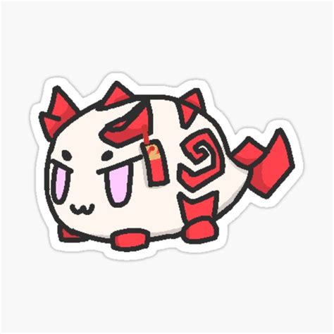 Arknights Nian Bean Sticker For Sale By Lzcake Redbubble