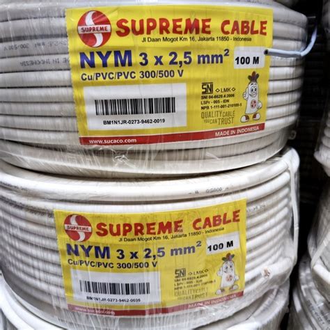 Jual Kabel Supreme Nym X X Mm M Meter Shopee Indonesia