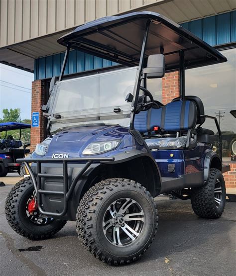 2023 Icon I40l 4 Passenger Lifted Electric Golf Cart Elite Custom