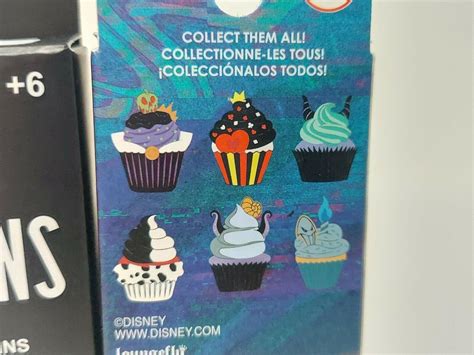 Hades Hercules Disney Villains Cupcake Blind Box Mystery Pin Loungefly