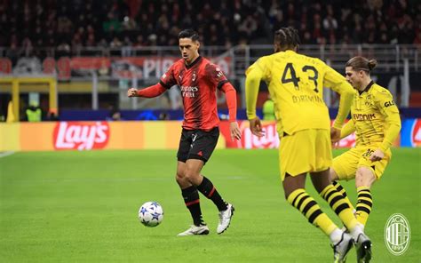 Milan Borussia Dortmund le immagini più belle del match