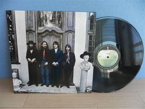 目立った傷や汚れなし 黒盤 LP Japan Apple ビートルズThe Beatles Hey Jude AP 8940