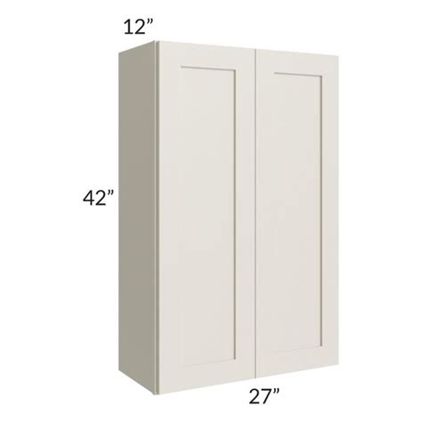 Asheville Cloud Shaker 27x42 Wall Cabinet The RTA Store