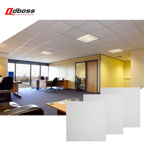 China Acoustic Fiberglass Wool Ceiling Tiles Suppliers Manufacturers