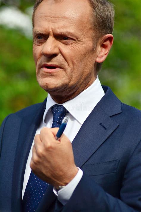 Donald Tusk the President of the European Council Present in Warsaw ...