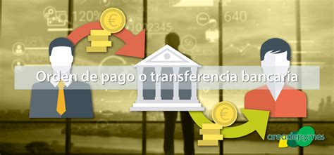 Transferencia bancaria Área de Pymes