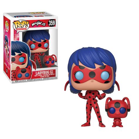 Pop Vinyl Ladybug With Tikki Miraculous Funko