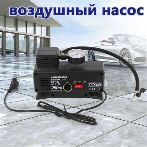 Компрессор автомобильный насос электрический 220в и 12v 1030-rrbj для ...