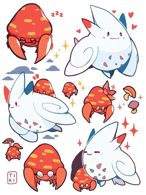 Kira Team Violet On Twitter Rt Tikivt Parasect Togekiss