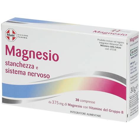 Matt Pharma Magnesio 30 G Redcare