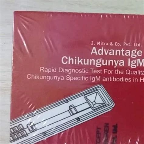 J Mithra Advantage Chikungunya Igm Card At In Chikmagalur Id