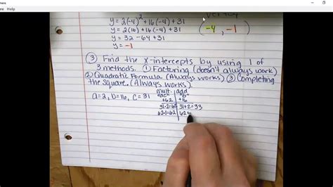 Examples From The Kuta Worksheet On Graphing Quadratics In Standard