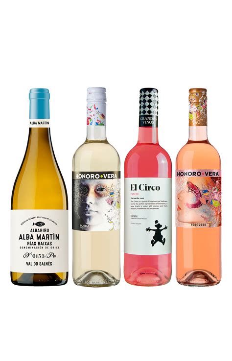 Pack Vinos Españoles Blancos Y Rosados Gastronia Perú