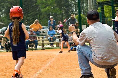 Runner Third Base Girls Softball Stock Photos - Free & Royalty-Free ...