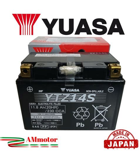 Batteria Yuasa Ytz S Bmw R Gs Adventure Moto Attiva