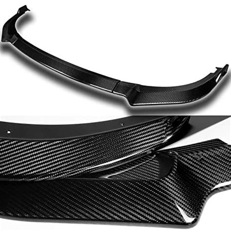 Buy HYPERSPEED Real Carbon Fiber Front Bumper Spoiler Lip 3PCS CK Style