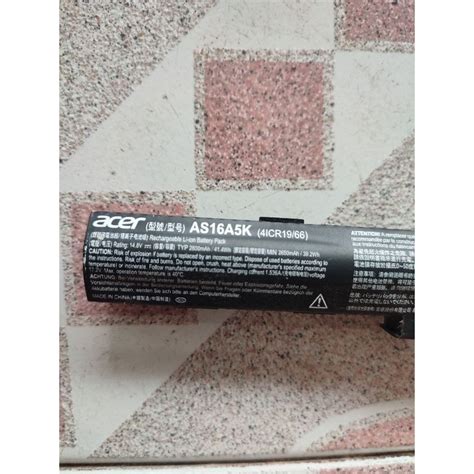 Jual Baterai Battery Acer Es E E As A K Shopee Indonesia