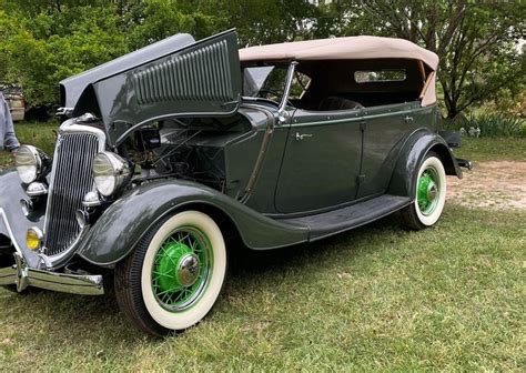 1934 Ford Deluxe Phaeton And Roadster Vintage Cars