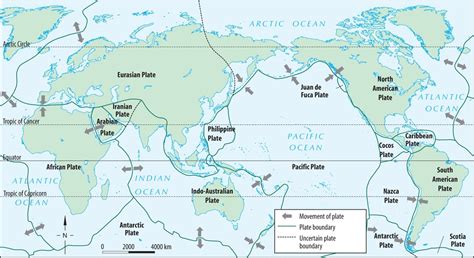 Tectonic Plates And Plate Boundaries The Dynamic Earth