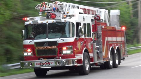 Brookhaven Fire Company Quint 52 Responding YouTube