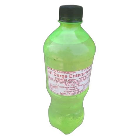 500ml Distilled Water, For Batteries at Rs 10/litre in Aligarh | ID ...