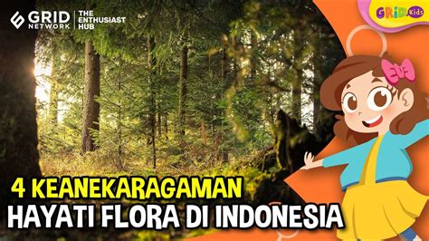 4 Keanekaragaman Hayati Flora Di Indonesia Ada Sabana Dan Stepa Youtube