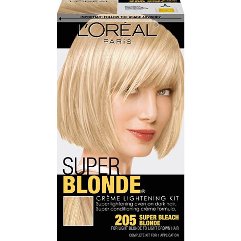 L Oreal Paris Super Blonde Creme Lightening Kit Super Bleach Blonde