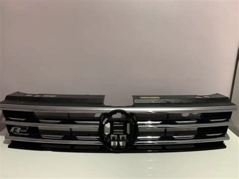 Genuine Vw Volkswagen Tiguan R Line Front Bumper Grill 2017 2018 2019