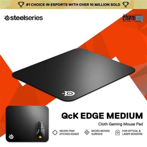 Promo Steelseries Qck Edge Medium Cloth Gaming Mousepad Diskon Di