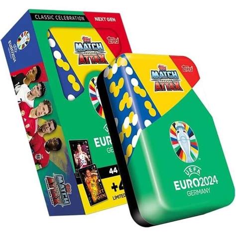 Official Euro Match Attax Mega Tin Next Gen Contient