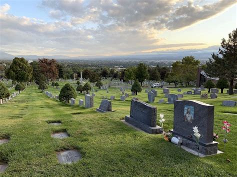 Photos Tour The Salt Lake City Cemetery The Globe