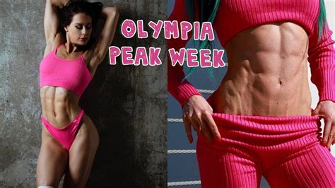 Its Peak Week Bikini Olympia YouTube