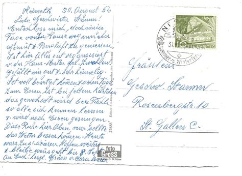 Nesslau Lutenwil SG Toggenburg Ferienheim Heimetli 1956 Kaufen