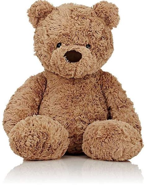 Jellycat Medium Bumbly Bear Beige Tan Cute Stuffed Animals Bear