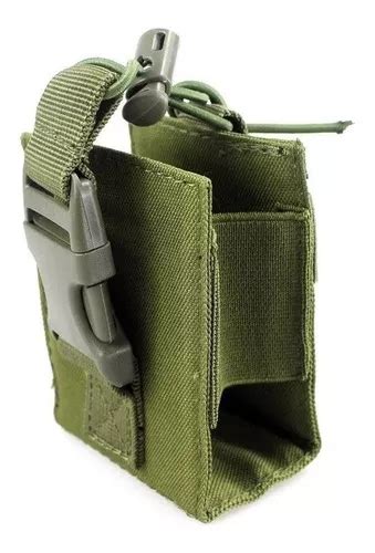 Bolsa De Radio T Ctica Modular Airsoft Military Police Color Verde