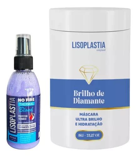 Mascara Diamante Lisoplastia Protetor Blond Hair Parcelamento Sem Juros