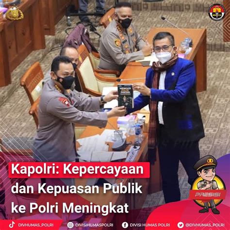 Kepercayaan Dan Kepuasan Publik Ke Polri Meningkat Primetimes