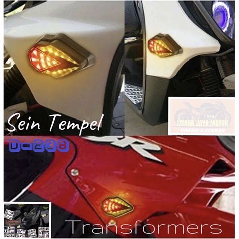 Jual Sein Tempel Lampu Sen Tempel Running Led Transformers Universal