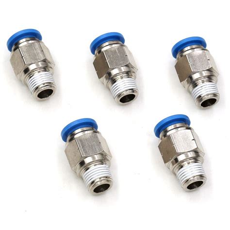 8mm Tube To 1 8 Inch NPT Male Push To Connect Fittings CEKER Pneumatic