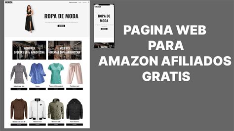 Como Crear Una Pagina Web Para Amazon Afiliados Gratis Youtube