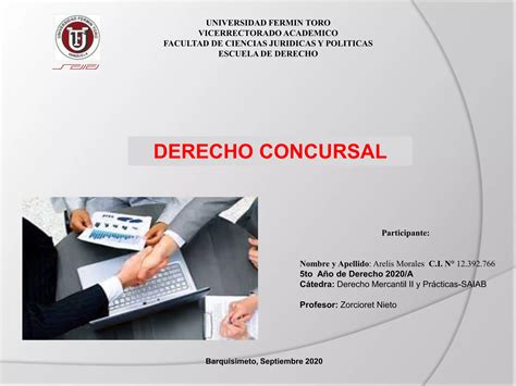 Mapa Conceptual Derecho Concursal Ppt