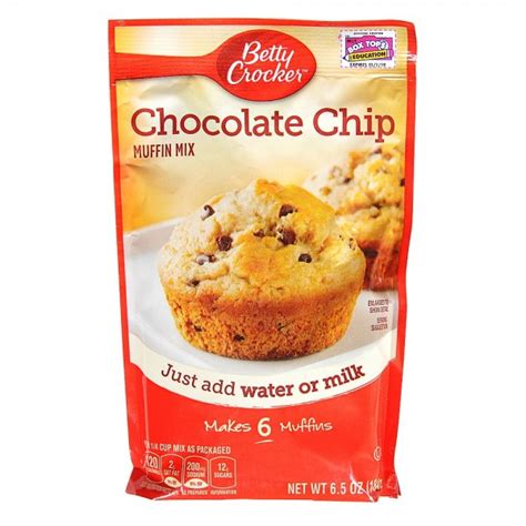 Betty Crocker Chocolate Chip Muffin Mix 184g Usa Foods